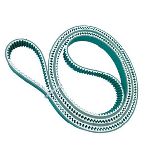 Industriële Zwarte Pu Distributieriem Htd 3M Aangepaste Oem Ondersteuning 429-480 Tanden - Product Image 4