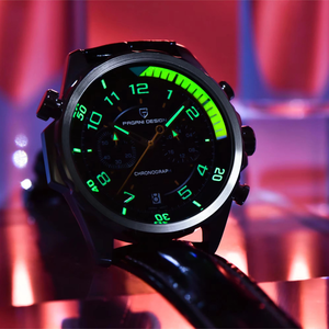 นาฬิกาข้อมือ Pagani Design PD-1811 1811 รุ่นใหม่ นาฬิกาโครโนกราฟผู้ชาย กันน้ำ ดีไซน์คลาสสิก ของแท้ ใช้กลไกควอตซ์ VK64 สำหรับ Relojes - Product Image 4