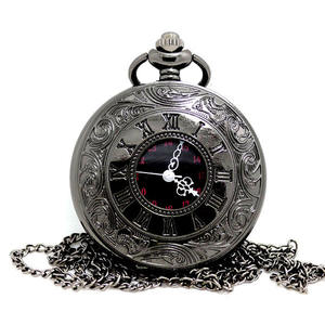 الأكثر مبيعًا قلادة حديثة كلاسيكية من الكوارتز الروماني من الفولاذ المقاوم للصدأ طراز عتيق كلاسيكي مع حقيبة مجوفة - Product Image 3