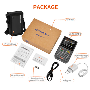 Buscador de Satélites Digital <span class=keywords><strong>GTmedia</strong></span> <span class=keywords><strong>V8</strong></span> Finder2 DVB S2X/S2/S con Pantalla LCD HD de 3.5 Pulgadas y Carga Rápida <span class=keywords><strong>V8</strong></span> <span class=keywords><strong>Finder</strong></span> <span class=keywords><strong>2</strong></span> - Product Image 6