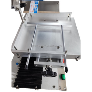 ZST-180 Máy tính để bàn Sticker dính vuông máy dán nhãn chai, bề mặt phẳng ghi nhãn bán tự động máy dán nhãn - Product Image 4