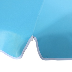 Sombrilla de Playa Moderna de 2 Metros, Impermeable, Anti-UV, con Poste de Acero para Uso en Hoteles y Muebles, Modelo DC-BU-022, Tela de 160g - Product Image 6