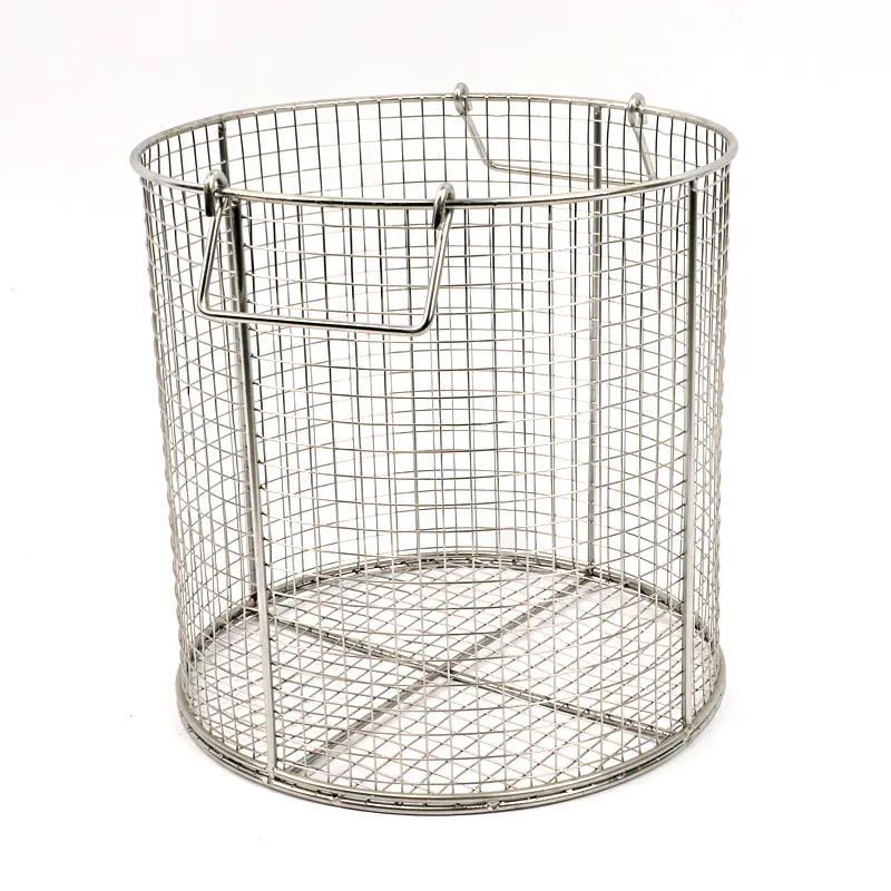 Customized Wholesale Basket Stainless Steel SUS 304 Rod Wire Mesh Basket