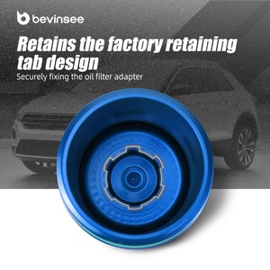 Cache de filtre à huile BEVINSEE pour VW Golf GTI R MK7/Mk7.5 MK8, Passat B7, Tiguan <span class=keywords><strong>Mk2</strong></span> pour moteur EA888 Gen3/4 2.0T - Product Image 4