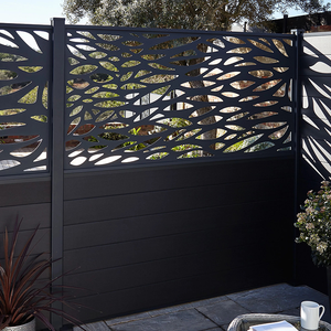 Pannelli Decorativi in Metallo Moderni Stile Australiano, Schermo Tagliato al Laser in Lega di Alluminio Verniciato a Polvere, Divisori per Interni ed Esterni - Product Image 3