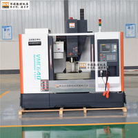VMC640 Fraiseuse CNC 4 axes VMC650 Machine-outil Centre d'usinage Système CNC Vertical Automatique Machine de fraisage CNC 4 axes
