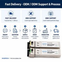 Module SFP+ 10G 1310nm à fibre optique 40km, émetteur-récepteur SFP 10 Gbit/s