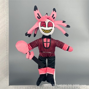 Peluche de Hazbin Hotel, Juguete de Algodón Súper Suave de la Serie <span class=keywords><strong>Hell</strong></span> Inn, para Regalos de Cumpleaños, Nuevo Producto Transfronterizo - Product Image 4