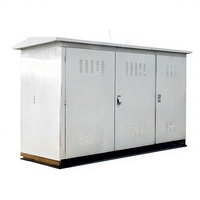Sous-station compacte à autotransformateur intégré QZKJ pour réseau intelligent, système de distribution monophasé/triphasé 50/60Hz pour parcs industriels