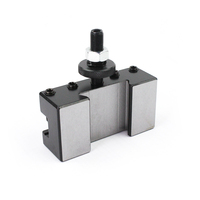 Porte-outil de perçage en acier rectifié de précision 250-202, porte-outil à changement rapide, finition oxyde noir, capacité 1/4-5/8 po pour tour CNC