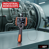 Caméra d'inspection industrielle personnalisée, boroscope, vidéoscope, appareil d'inspection WIFI Android, caméra analogique IP67, articulation à 360°