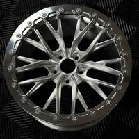 Jantes forgées Beadlock 17 18 pouces 5X112 5X120 concaves profondes pour course de dragster 17X10.5 18X12 pour BMW M2 M3 M4 M340i G80 G82