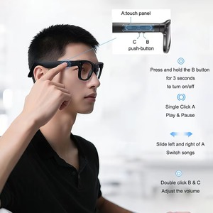 Laudtec mới đến 2025 ai kính máy ảnh thông minh với trò chuyện Gpt AR phim kính thông minh ai kính thông minh với máy ảnh Pixel 800W - Product Image 3