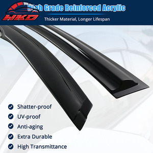 Pare-pluie en acrylique style Mugen pour Hyundai Tucson 16-21, lot de 4 pièces - Product Image 4