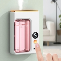 Diffuseur de Flamme Désodorisant Automatique pour Toilettes, Machine d'Aromathérapie aux Huiles Essentielles