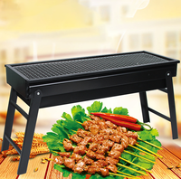 Barbecues d'extérieur, barbecue pliable et portable en bois et carbone, poêle à charbon de bois pour la cuisson des grils à viande en carbone, outils de barbecue de camping