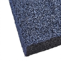 Feuille de caoutchouc éponge EPDM ignifuge, imperméable, résistante à l'huile et anti-UV, à cellules ouvertes, avec adhésif, pour isolation et amortissement