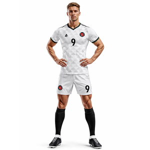 Maillot de l'équipe nationale de <span class=keywords><strong>football</strong></span> thaïlandaise 2026 de haute qualité pour hommes, 100 % polyester, éditions joueur et fan, shorts de <span class=keywords><strong>football</strong></span> personnalisés pour adultes - Product Image 3