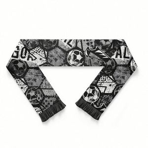 Écharpe de supporter personnalisée de haute qualité avec logo OEM ODM, impression numérique, articles de sport pour les matchs, écharpe de supporter personnalisée, écharpe de supporter de football - Product Image 5