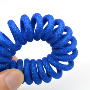 2024 thời trang mới USB để TYPE-C mùa xuân nạp Cáp dữ liệu nylon bện + Fishnet dây dễ dàng để thực hiện nhanh chóng sạc - Product Image 3