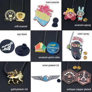 Pin de solapa esmaltado personalizado al por mayor del fabricante con mensaje de protesta, insignia de declaración de libertad 'No Kings' - Product Image 2