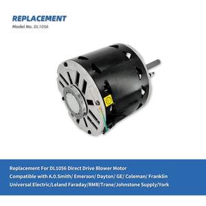 송풍기 팬 모터 1/2 HP 1075 RPM 3 속도 <span class=keywords><strong>115</strong></span> <span class=keywords><strong>V</strong></span> 호환 A.O. 스미스 1056 파시오 D701 엠브라코 E205 GE 3587 마라톤 X004 - Product Image 6