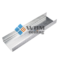 Accessoires pour Plaque de Plâtre Profilé Cloison Sèche Support Acier Galvanisé Montant/Rail/Oméga/C/U Fourrure Quille Acier Léger