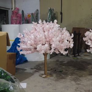 Plantes en soie SPR, fleurs roses, banian, décoration de jardin d'intérieur, décoration de mariage, cerisier artificiel, <span class=keywords><strong>magnolia</strong></span>, Zhejiang - Product Image 4