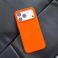Étui de téléphone minimaliste de couleur unie pour iPhone 18Pro 17, 16, 15, 14, 13, 12, 11, Pro Plus, étui de téléphone anti-chute