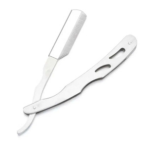 Nueva Llegada: Maquinilla de Afeitar Profesional para Barberos, de Acero Inoxidable de Alta Calidad, Plegable, Reutilizable, de Una Sola Cuchilla, Herramienta de Afeitado Manual para Hombres - Product Image 5