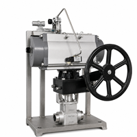 Katup Resirkulasi Aliran Minimum Air Umpan Boiler Aktuator Pneumatik Penggantian Manual Tekanan Tinggi OEM JIAHE JH-MFCV
