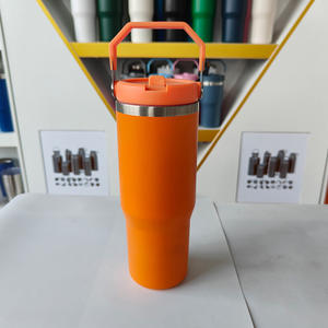 Nuevo Vaso Térmico de Acero Inoxidable 304 con Pajita, Gran Capacidad, Botella de Agua Portátil para Viajes - Product Image 5