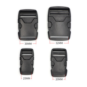 Boucle de sécurité réglable à simple tirage en plastique pour accessoires de sacs et bagages 20mm 25mm 32mm 39mm - Product Image 3