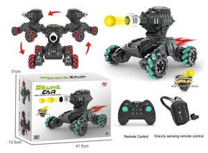 Auto RC Traxxas Stile 1/10 14CH 4WD con Funzione di Sparo e Spruzzo, Ruote Mecanum, Auto da Corsa ad Alta Velocità per Adulti - Product Image 6
