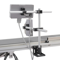 Impresora de Inyección de Tinta Profesional TIJ IPS-9520 de 100 m/min y 25,4 mm con 2 Cabezales de Impresión, Máquina de Marcado para Cajas de Cartón