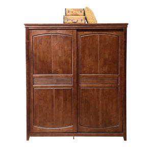 Armoire moderne en bois massif pour chambre à coucher Armoire pour chambre à coucher Mobilier - Product Image 4