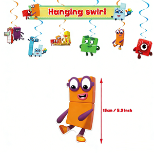 Set <span class=keywords><strong>de</strong></span> Artículos para Fiesta <span class=keywords><strong>de</strong></span> Cumpleaños Infantil con Temática <span class=keywords><strong>de</strong></span> Dibujos Animados, Decoración <span class=keywords><strong>de</strong></span> Mesa, Pancarta, Caja <span class=keywords><strong>de</strong></span> Ritmo para el Año Nuevo Chino y Acción <span class=keywords><strong>de</strong></span> <span class=keywords><strong>Gracias</strong></span> - Product Image 6