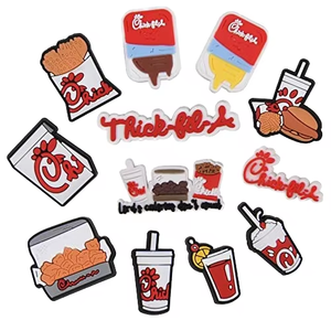 Serie de alimentos Zapato Encanto para niños Zueco Personalizado Zapato Encanto Unisex Zapato Encanto para niños Zuecos Decoración Accesorios - Product Image 1