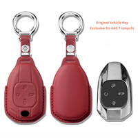 Housse de clé de voiture en cuir résistante aux chocs et à l'usure pour GAC Motor GS8 Legend GS3 Shadow et ES9, porte-clés de voiture, étui pour clé