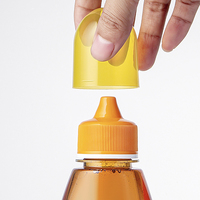 Sans BPA vide 200g 250g 350g 380g bouteille de miel en plastique PET Squeeze bouteilles d'emballage de miel bouteille en plastique pour sauce