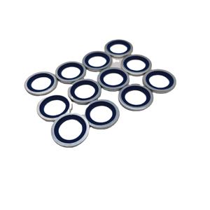 Guarnizioni in metallo Lavatrici guarnizioni incollate con rondella zincata - Product Image 4