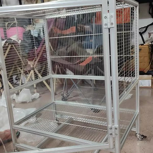 Cage d'élevage d'oiseaux en plein air volière en aluminium de haute qualité pour grands perroquets - Product Image 3