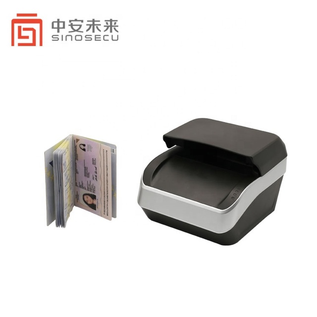 MRZ OCR Passport Biometric Reader for Hotel Check-in USB Interface Android Github Software Stock Product