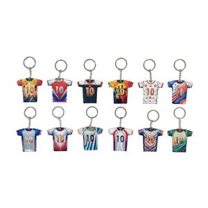 Souvenirs Hot Selling Printed T-<b>Shirt</b> Shape Shrimp-shape Ocean Style All-shape Beach Summer Style Keychain - Product Image 1