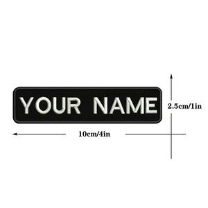 Custom Logo Embroidered <b>Patch</b> Premium Quality <b>Sew</b>-<b>on</b> for Clothing Brands Jackets Hats Bags Uniforms - Product Image 2