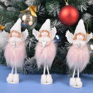 Beautiful Christmas Ornaments Doll Tree Ornament Decorations Christmas Plush Angel