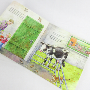 Diseño personalizado coche vehículo mirar interior Flip-flap movimiento <span class=keywords><strong>libro</strong></span> impresión para niños pastizales animales <span class=keywords><strong>Atlas</strong></span> - Product Image 5