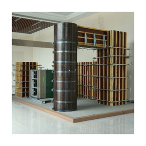 <span class=keywords><strong>Coffrage</strong></span> de colonne circulaire en <span class=keywords><strong>contreplaqué</strong></span> de haute qualité pour la construction en béton - Product Image 6