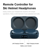 Casque audio Bluetooth 5.3 sans fil pour sports de plein air, ski et snowboard