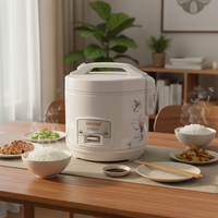Cuisinière à riz au meilleur prix avec cuve intérieure antiadhésive de haute qualité, fonctions d'économie d'énergie et de maintien au chaud